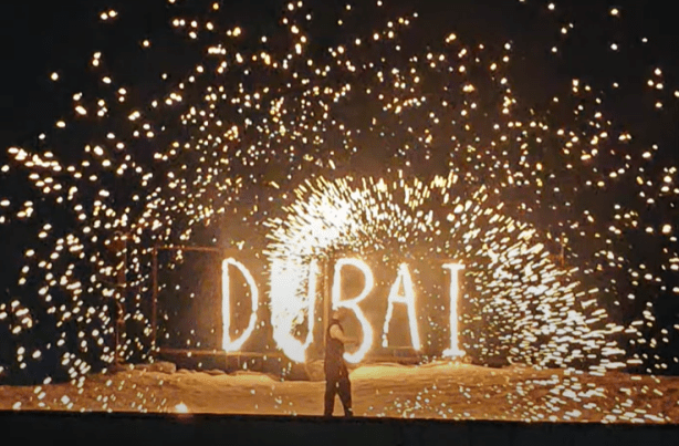 Dubai Desert Safari Fire Show